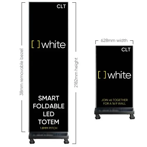 CLT Led Totem / Poster 1.8mm (Foldable)